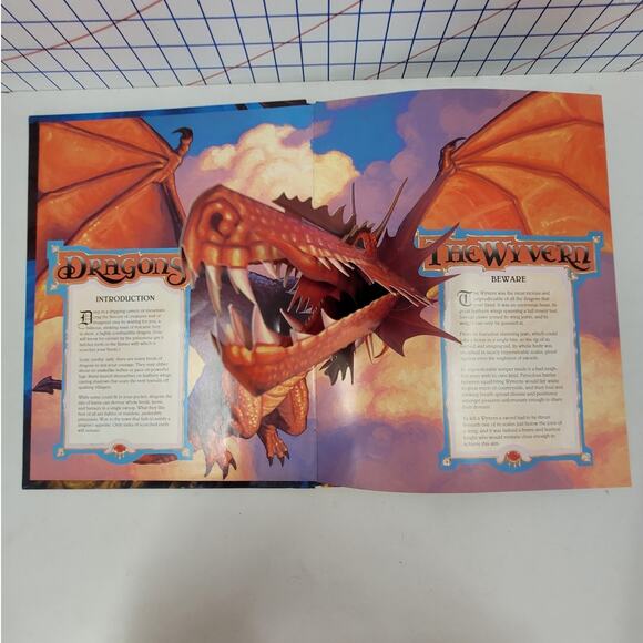 Fantasy Pop Up Dragons Book 1994 by Greg Hildebrandt Vintage Collectible 1-3 - Picture 5 of 8